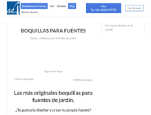 Tablet Screenshot of aguadecorativa.com